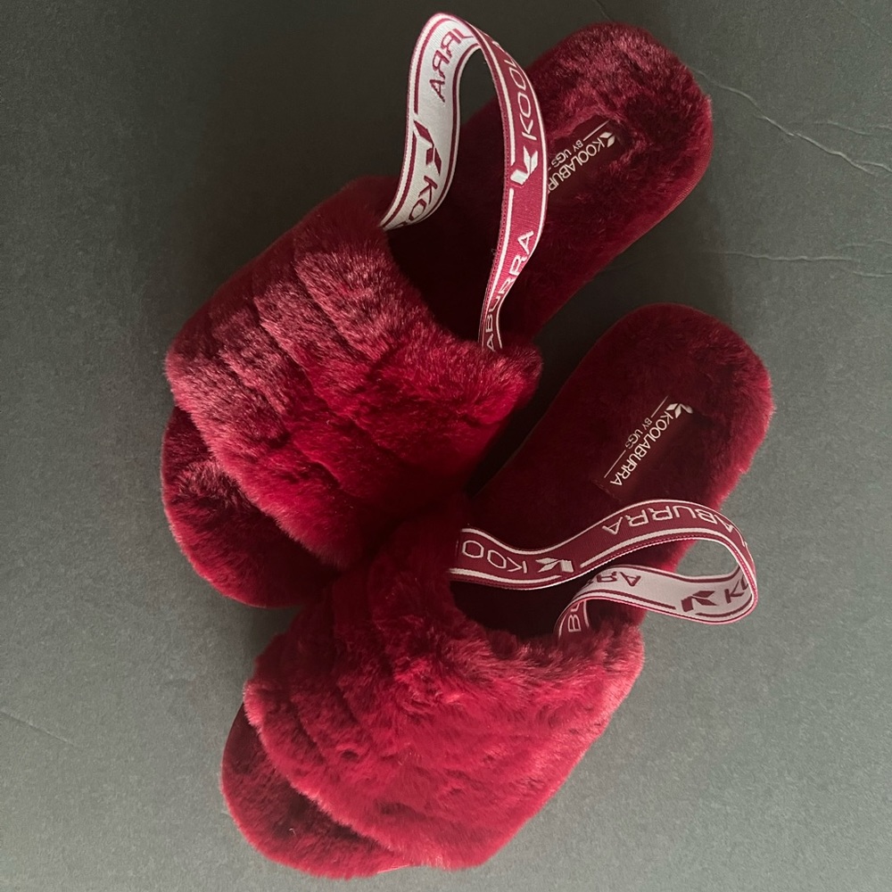 UGG Fluff Shearling Sandal Slippers